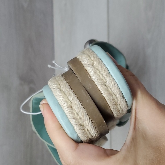 Marc Fisher Women Prisca Espadrille Leather Sandals platform shoes sz 6M - Picture 10 of 12